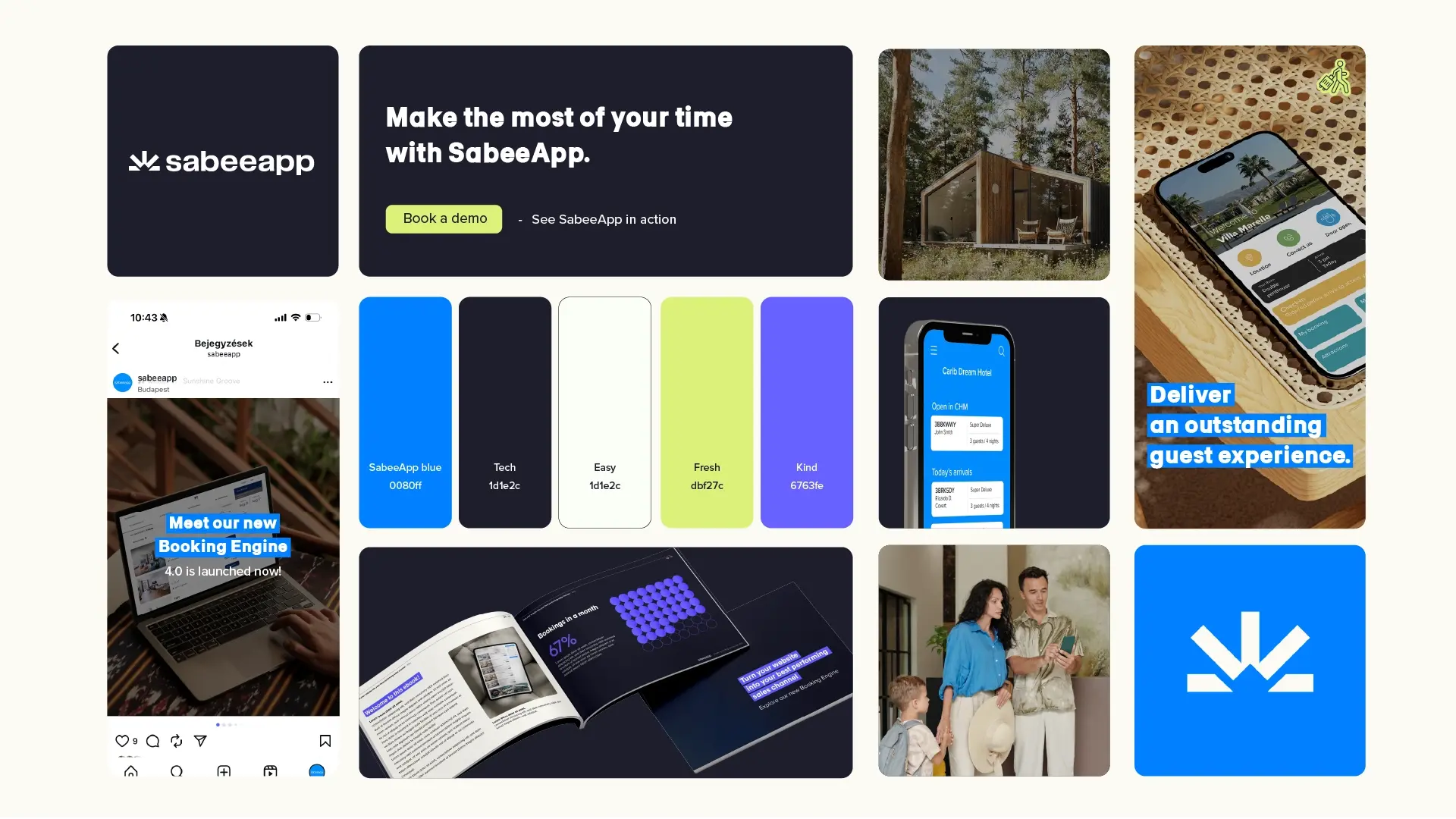 SabeeApp rebranding mood board