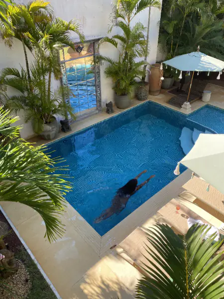 Pool in einem Boutique-Hotel