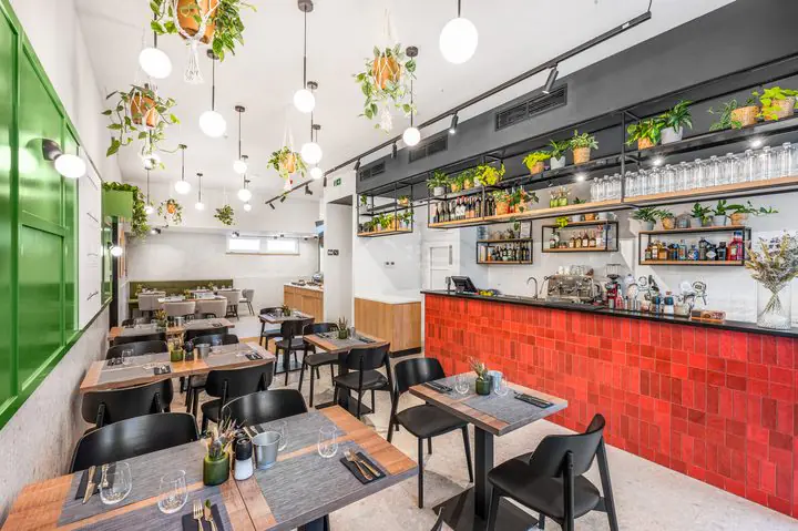 Florin Apart Hotel kafe ve restoran alanı